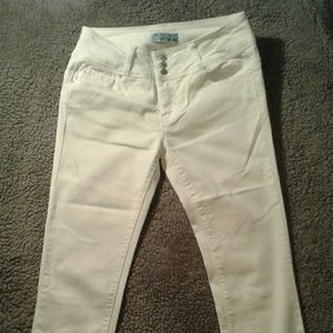 White jeans